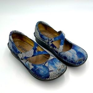 Algeria blue Day381 Mary Jane shoes 37